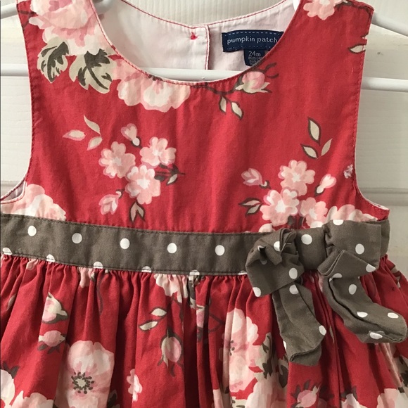 PUMPKIN PATCH SZ 24mo DRESS EUC VERY CUTE - Picture 3 of 4